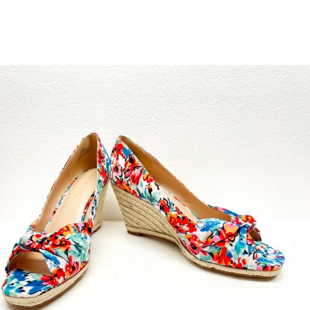 Katie‎ and Kelly floral espadrilles. NWOT